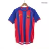 Men's 2004/05 Barcelona Retro Home Soccer Jersey - goatjersey