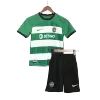 Kids Sporting CP 2023/24 Home Soccer Jersey Kits(Jersey+Shorts) - goatjersey