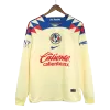 Men's Club America 2023/24 Home Soccer Long Sleeves Jersey - goatjersey