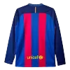 Men's 2016/17 Barcelona Retro Home Soccer Long Sleeves Jersey - goatjersey