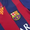 Kids Barcelona 2014/15 Home Soccer Jersey Kits(Jersey+Shorts) - goatjersey