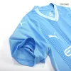 Men's Manchester City Home Soccer Short Sleeves Jersey 2023/24 - goatjersey