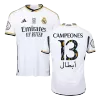 Men's Real Madrid CAMPEONES #13 2023/24 Home Player Version Soccer Jersey - goatjersey