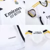 Kids Real Madrid 2023/24 Home Soccer Jersey Kits(Jersey+Shorts) - goatjersey