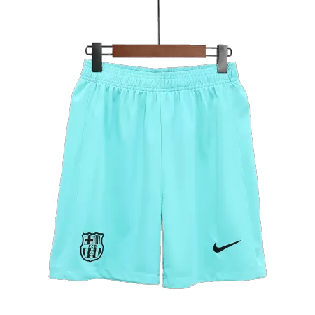 Men's Barcelona 2023/24 Third Away Soccer Shorts - goatjersey