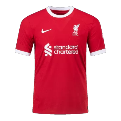 Men's Liverpool 2023/24 Home Player Version Soccer Jersey - goatjersey