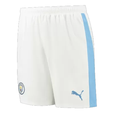 Men's Manchester City 2023/24 Home Soccer Shorts - goatjersey