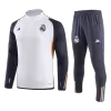 Men's Real Madrid 2023/24 Tracksuit Zipper Sweat Shirt Soccer Kit (Top+Trousers) - goatjersey