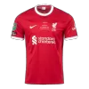 Men's Liverpool Final Edition Home Soccer Short Sleeves Jersey 2023/24 - goatjersey