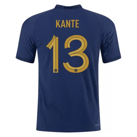 Men's France KANTE #13 2022 Home World Cup Player Version Soccer Jersey - goatjersey