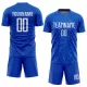 Men Custom Royal Blue Soccer Jersey Uniform - goatjersey