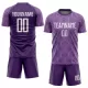 Men Custom Purple Soccer Jersey Uniform - goatjersey