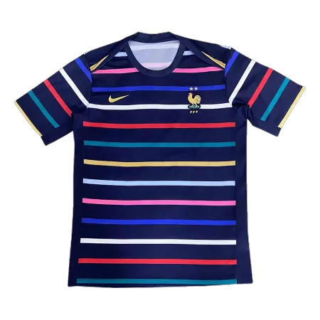 Men's France Concept Pre-Match Soccer Short Sleeves Jersey 2024 - goatjersey