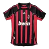 Men's 2006/07 AC Milan KAKA' #22 Retro Home Soccer Jersey - goatjersey