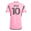 Men's Inter Miami CF MESSI #10 2024 Home Player Version Soccer Jersey - goatjersey