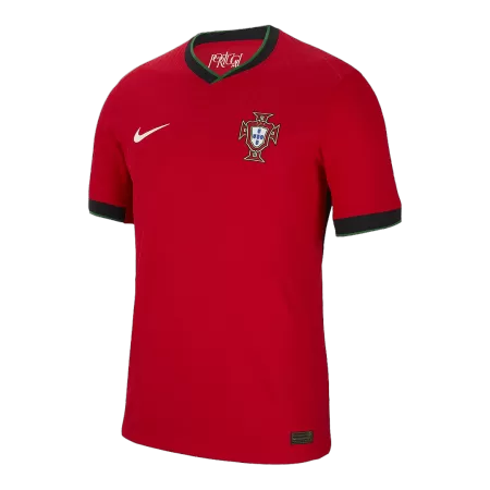 Men's Portugal 2024 Home Player Version Soccer Jersey - goatjersey