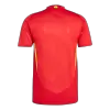 Men's Spain 2024 Home Player Version Soccer Jersey - goatjersey