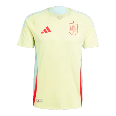 Men's Spain 2024 Away Player Version Soccer Jersey - goatjersey