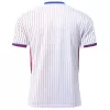 Men's France Away Soccer Short Sleeves Jersey 2024 - goatjersey