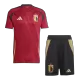 Men's 2024 Belgium Home Soccer Kit(Jersey+Shorts) - goatjersey
