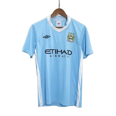 Men's 2011/12 Manchester City Retro Home Soccer Jersey - goatjersey