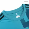 Men's 2017/18 Real Madrid Retro Third Away Soccer Long Sleeves Jersey - goatjersey