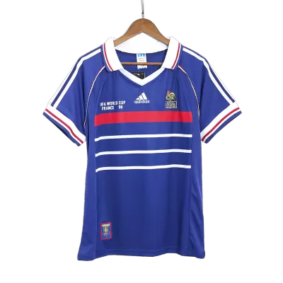 Men's 1998 France Retro Home World Cup Soccer Jersey - goatjersey