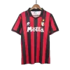 Men's 1992/94 AC Milan Retro Home Soccer Jersey - goatjersey