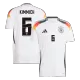 Men's KIMMICH #6 Germany Home Soccer Short Sleeves Jersey 2024 - goatjersey