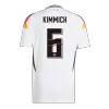 Men's KIMMICH #6 Germany Home Soccer Short Sleeves Jersey 2024 - goatjersey