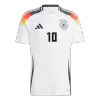 Men's MUSIALA #10 Germany Home Soccer Short Sleeves Jersey 2024 - goatjersey