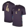 Men's RICE #4 England Away Soccer Short Sleeves Jersey 2024 - goatjersey