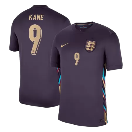 Men's KANE #9 England Away Soccer Short Sleeves Jersey 2024 - goatjersey