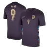 Men's KANE #9 England Away Soccer Short Sleeves Jersey 2024 - goatjersey