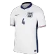 Men's RICE #4 England Home Soccer Short Sleeves Jersey 2024 - goatjersey