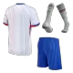 Kids France 2024 Whole Kits Away Soccer Kit (Jersey+Shorts+Sock - goatjersey