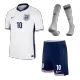 Kids England 2024 BELLINGHAM #10 Whole Kits Home Soccer Kit (Jersey+Shorts+Sock - goatjersey