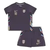 Kids England 2024 BELLINGHAM #10 Away Soccer Jersey Kits(Jersey+Shorts) - goatjersey