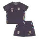 Kids England 2024 BELLINGHAM #10 Away Soccer Jersey Kits(Jersey+Shorts) - goatjersey