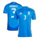 Men's DIMARCO #3 Italy Home Soccer Short Sleeves Jersey 2024 - goatjersey