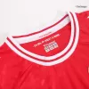 Men's Denmark Home Soccer Short Sleeves Jersey 2024 - goatjersey