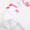 Men's Denmark Away Soccer Short Sleeves Jersey 2024 - goatjersey