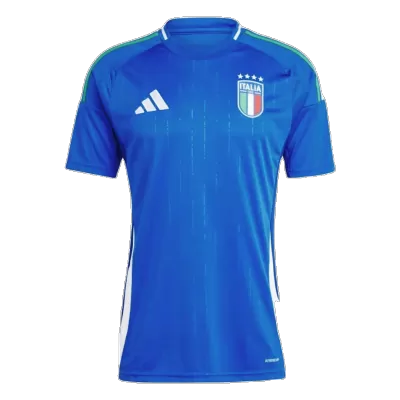 Men's Italy Home Soccer Short Sleeves Jersey 2024 - goatjersey