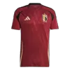 Men's Belgium Home Soccer Short Sleeves Jersey 2024 - goatjersey