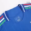 Men's Italy 2024 Home Player Version Soccer Jersey - goatjersey