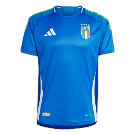 Men's Italy 2024 Home Player Version Soccer Jersey - goatjersey