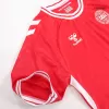 Men's Denmark Home Soccer Short Sleeves Jersey 2024 - goatjersey