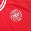 Men's Denmark Home Soccer Short Sleeves Jersey 2024 - goatjersey