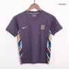 Kids England 2024 Away Soccer Jersey Kits(Jersey+Shorts) - goatjersey