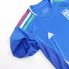 Kids Italy 2024 Home Soccer Jersey Kits(Jersey+Shorts) - goatjersey